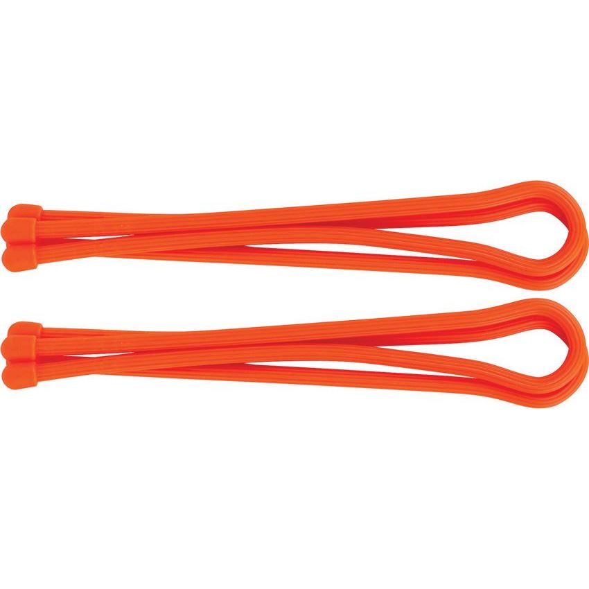 Nite Ize 01983 Indoor Outdoor Gear Tie with Rubber Construction - Orange