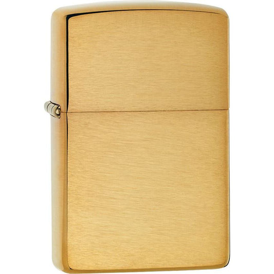 Zippo 11057 Armor Brushed Brass Lighter