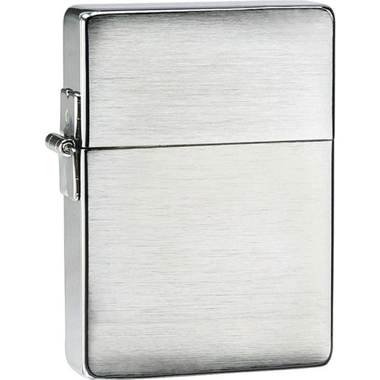 Zippo 61670 Original 1935 Replica Lighter with Brushed Chrome Construction