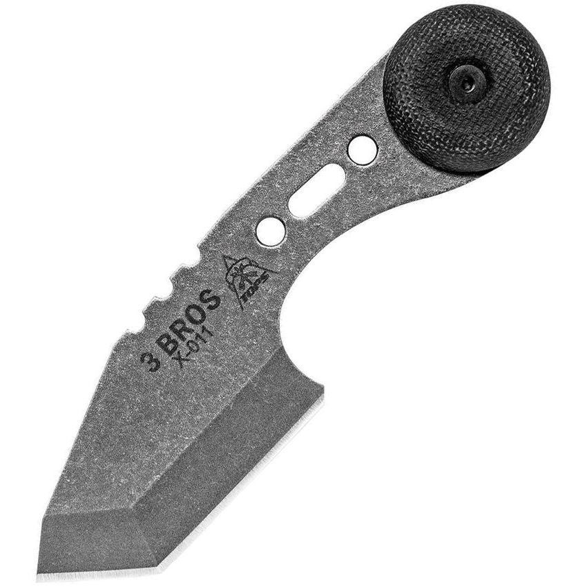 TOPS 3BR02 3 Bros Neck Knife Tanto