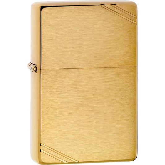 Zippo 11240 Vintage with Slashes Brass