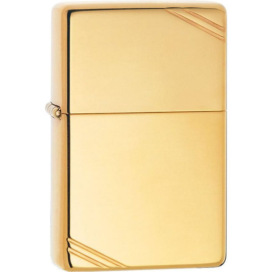 Zippo 11280 Vintage with Slashes Brass