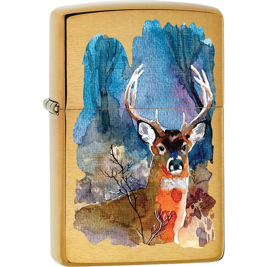 Zippo 15283 Deer Design Lighter