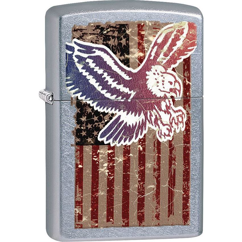 Zippo 15289 US Flag/Eagle Lighter