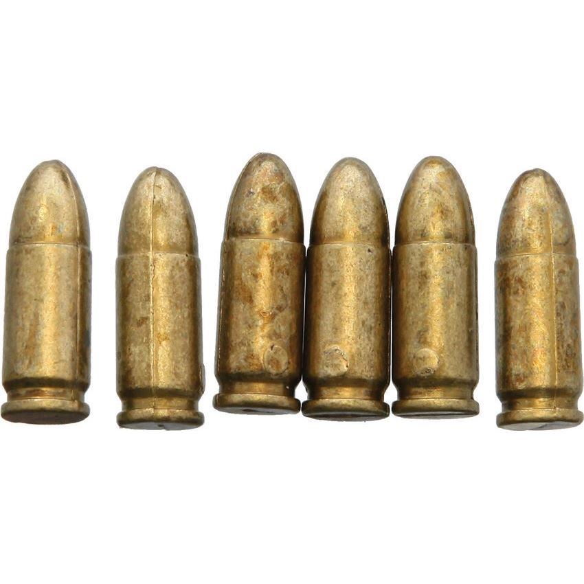 Denix Replicas 52 9mm Bullet Replica 6pk