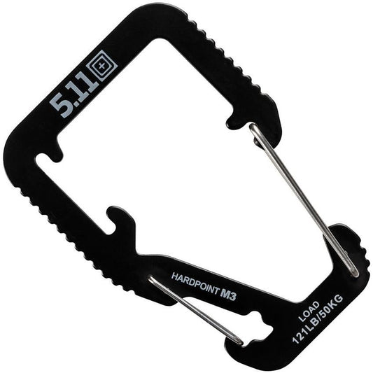 5.11 56596019 Hardpoint M3 Carabiner Black