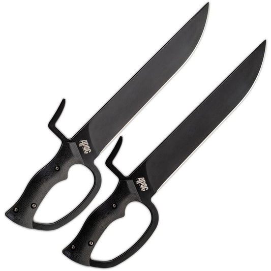 Dragon by Apogee 35590 Butterfly Swords Black Knife Black Handles