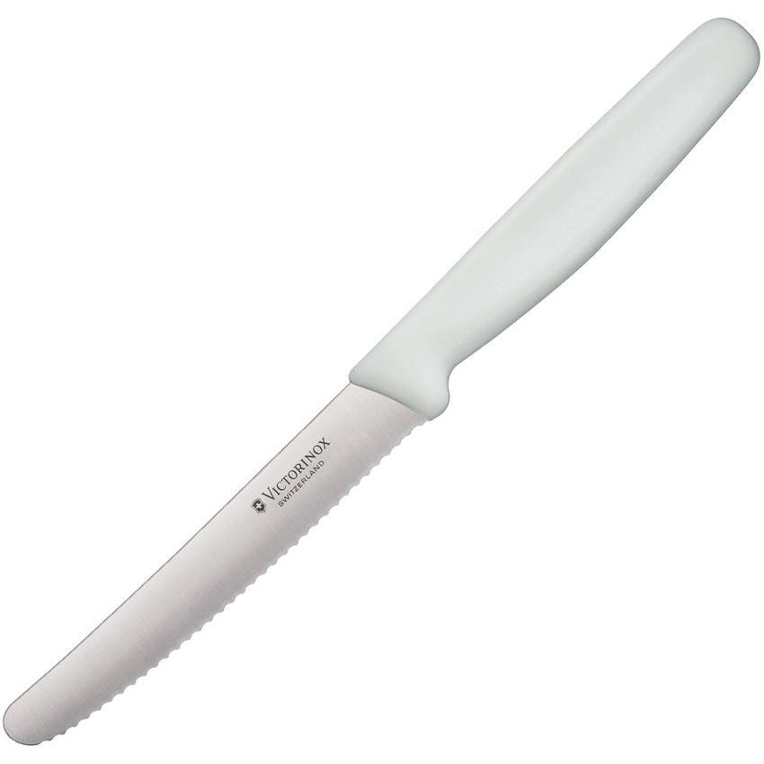 Victorinox 67837 Steak Knife Serrated White