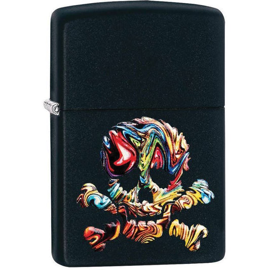 Zippo 14624 Multi Color Skull Lighter