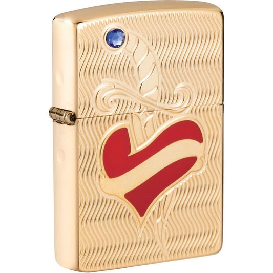 Zippo 17276 Heart and Sword Lighter