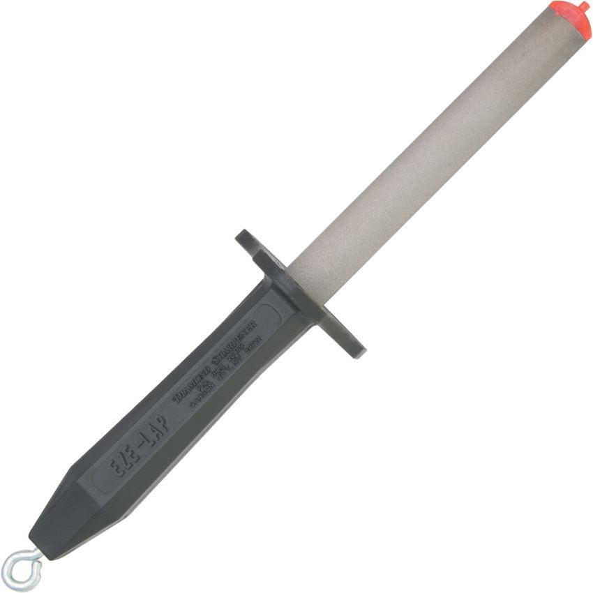 Eze-Lap D5 5 Inch Oval Sharpener with Black Plastic Handle