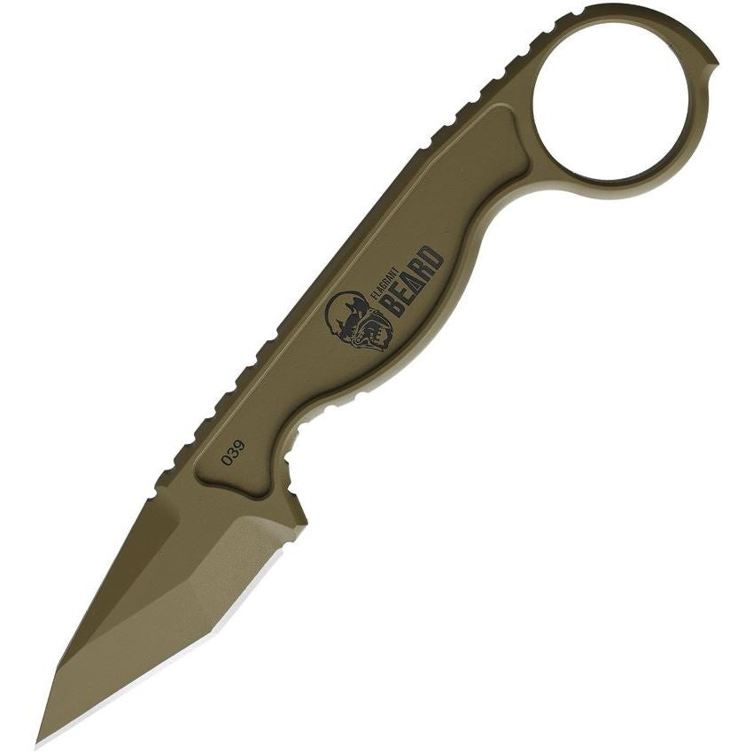 Flagrant Beard BF2499 Havoc Neck Knife Coyote