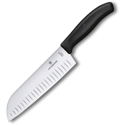 Swiss Army 6852317 Santoku Knife Fluted