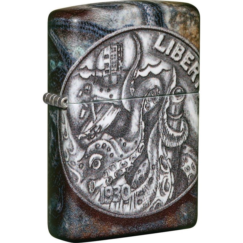 Zippo 19930 Pirate Coin Lighter