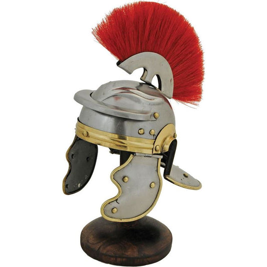 India Made 230973 Roman Helmet w/ Stand