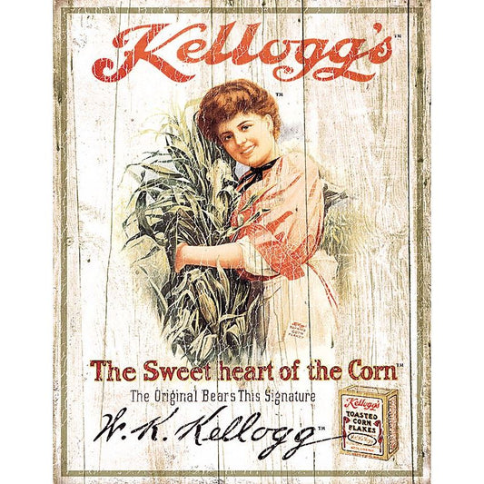 Tin Signs 2354 Kellogg's Sweetheart