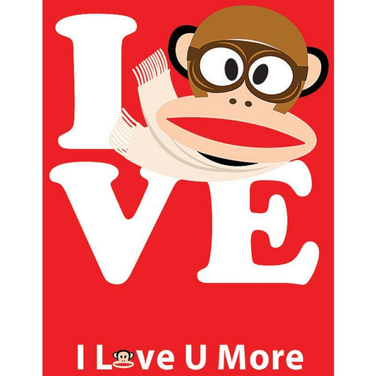 Tin Signs 2483 Paul Frank Love Monkey