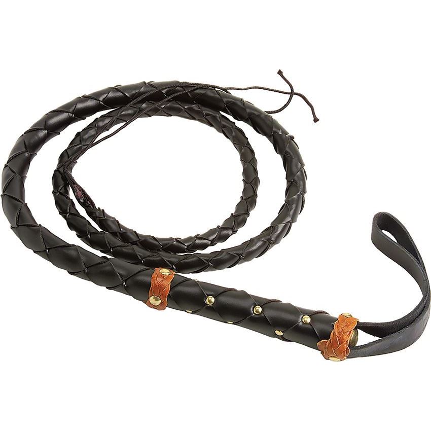 Denix 726 Old West Braided Rawhide Whip