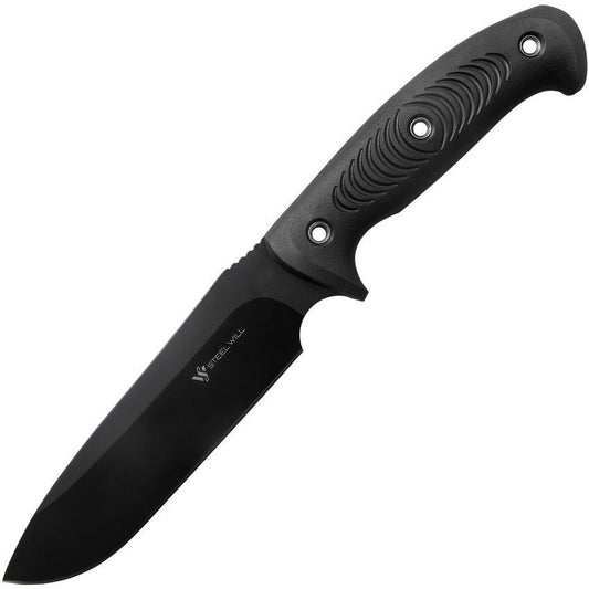 Steel Will R3001BK Roamer R300 Black Fixed Blade Knife Black Handles