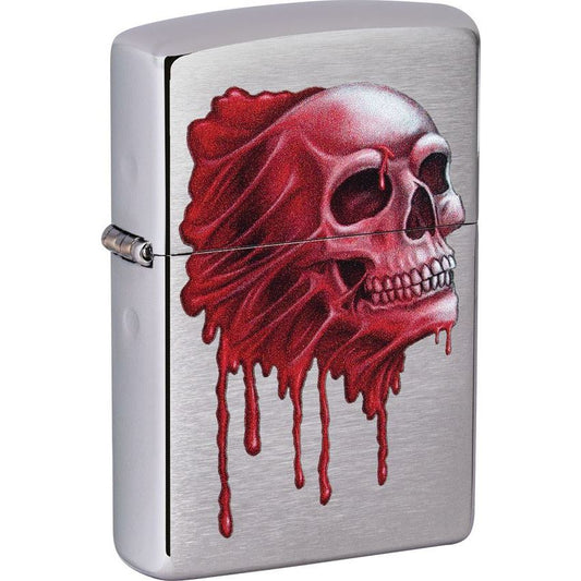 Zippo 70432 Red Skull Lighter