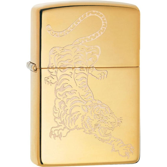 Zippo 09138 Tiger Design Lighter