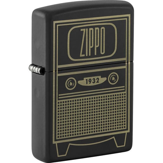 Zippo 53299 Vintage TV Design Lighter