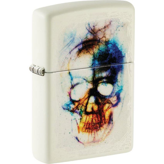 Zippo 73765 Skull Print Design Lighter