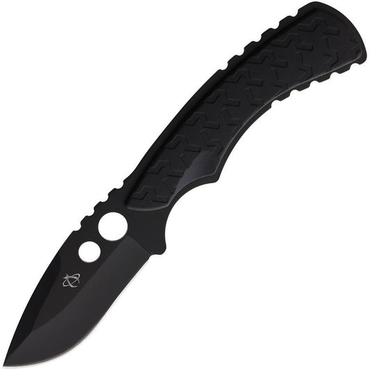 Mantis TA2 Seymour Black Fixed Blade Knife ZR Tire Rubber Handles