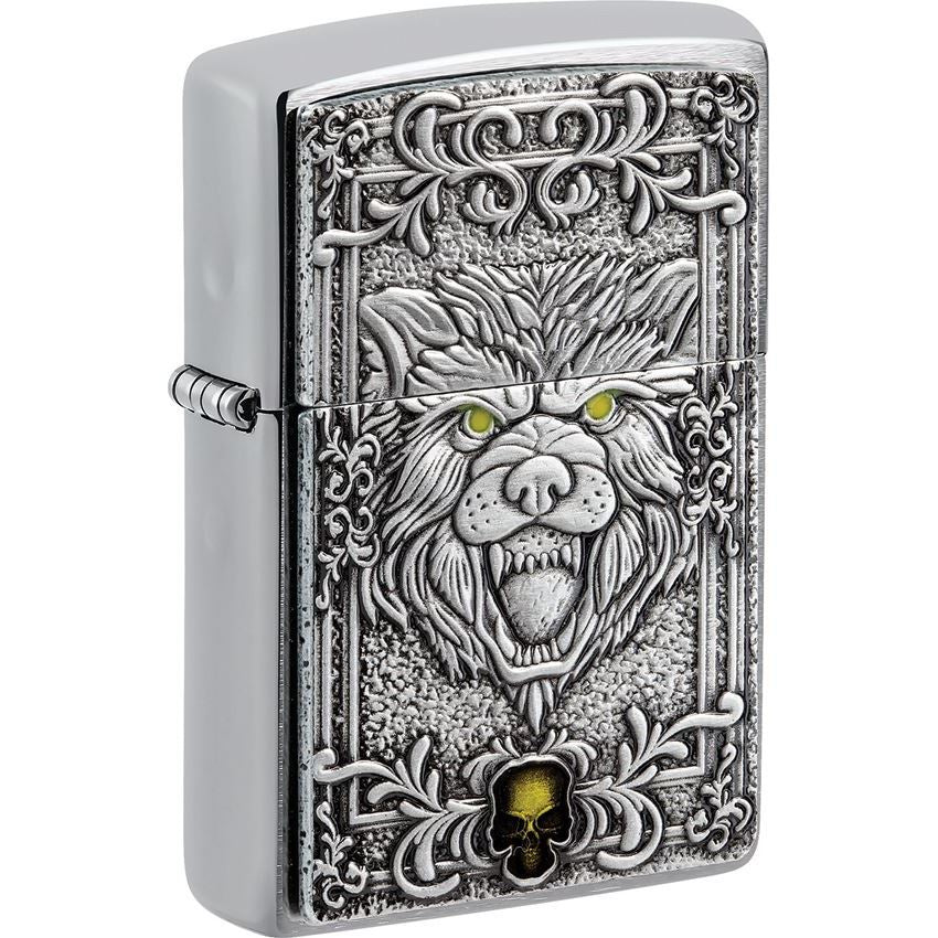 Zippo 53775 Fierce Wolf Lighter