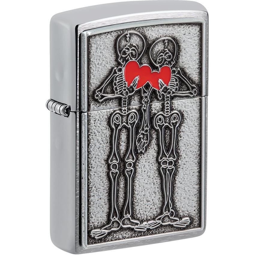 Zippo 74583 Skull Couple Lighter