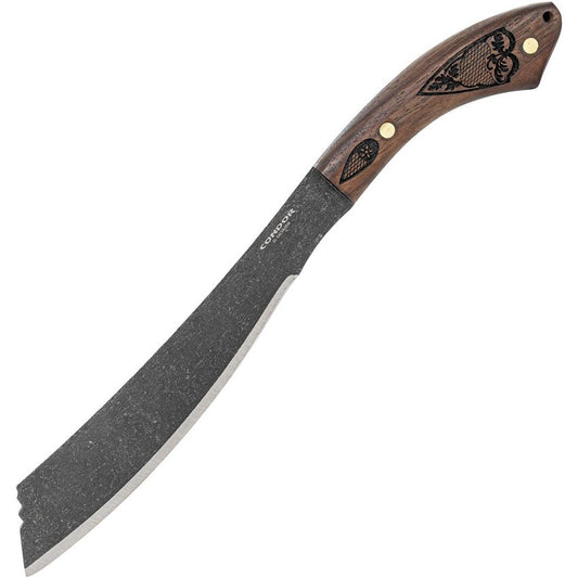 Condor 397098HC Carlotus Machete Walnut Handles