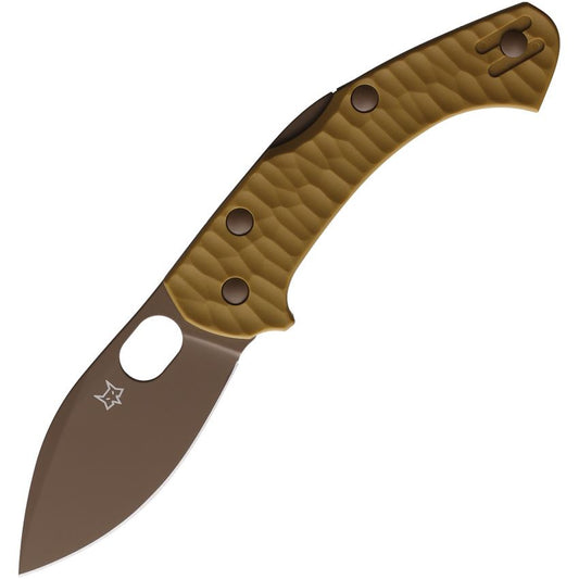 Fox 311CT Zero 2.0 Lockback Knife Coyote Handles