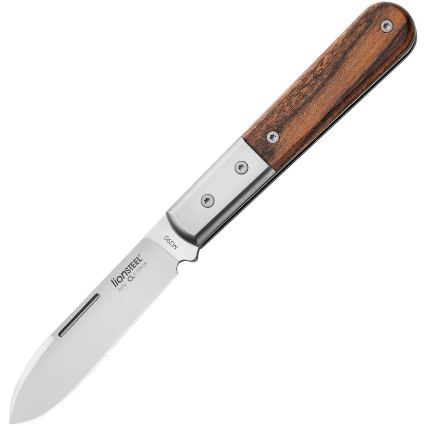 LionSTEEL CK0111ST Barlow Knife Roundhead Santos Wood Handles