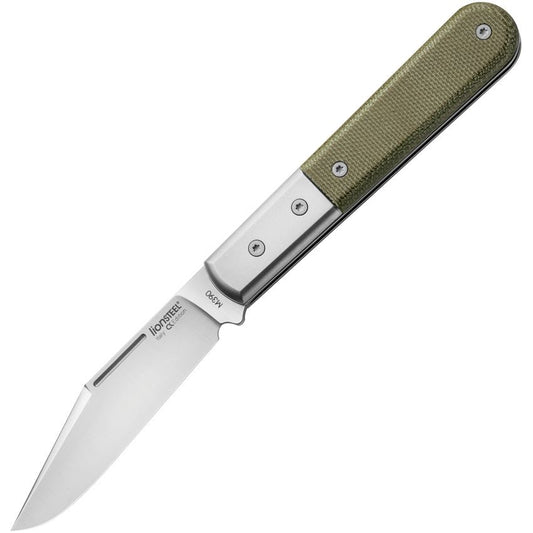 LionSTEEL CK0112CVG Barlow Knife Shuffler Green Handles