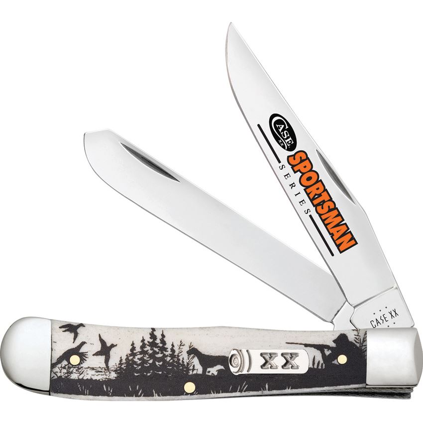 Case XX 81224 Sportsman Trapper Knife Hunter Handles