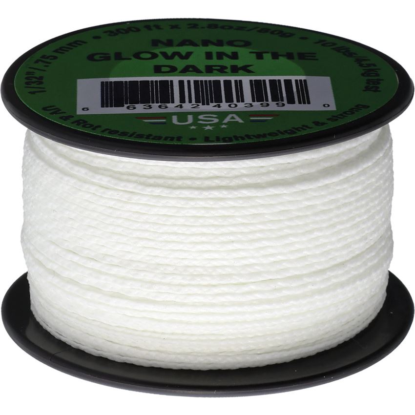 Atwood Rope 1334 Nano Cord 300Ft Glow