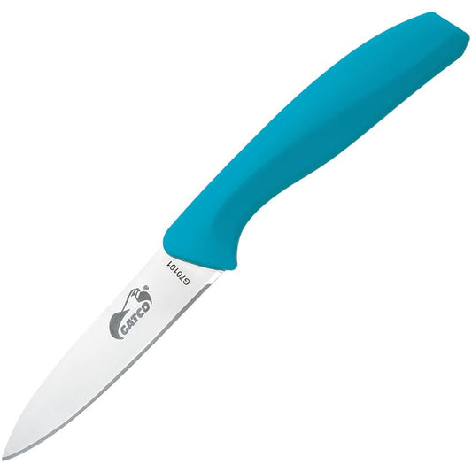 Gatco 70101 Classic Paring Knife Teal Handles