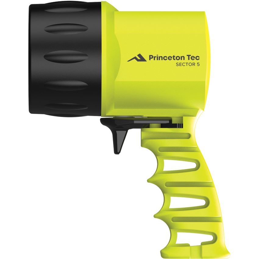 Princeton Tec 02723 Sector 5 Dive Light Neon Yellow