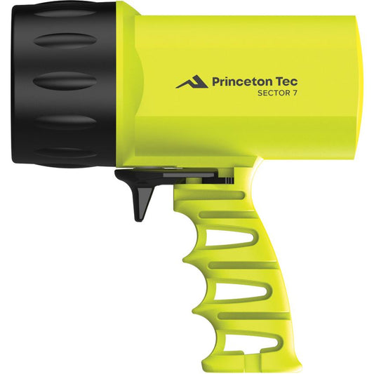 Princeton Tec 02725 Sector 7 Dive Light Neon Yellow