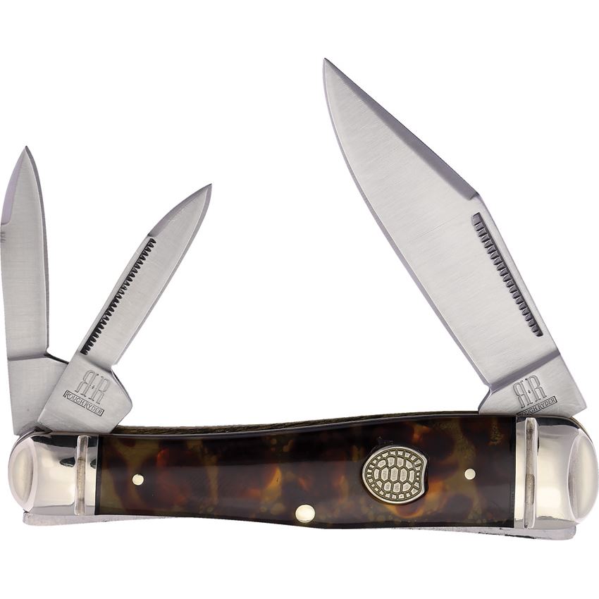 Rough Rider 2577 Whittler Knife Imitation Tortoise Handles