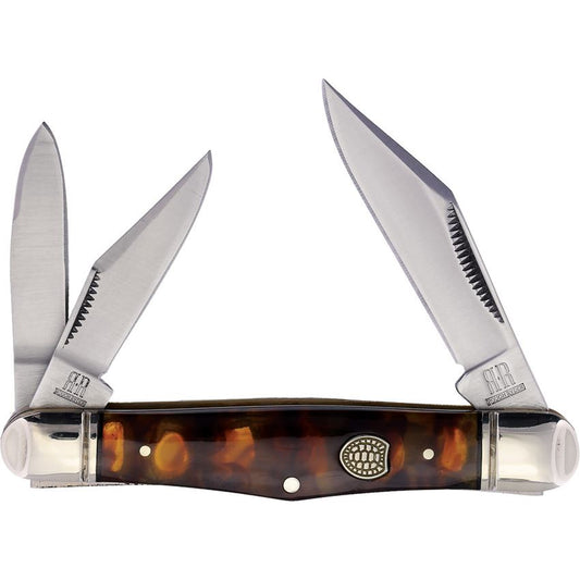 Rough Rider 2579 Whittler Knife Imitation Tortoise Handles