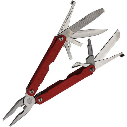 Hard Hat 911RD Journeyman Multitool Red Handles