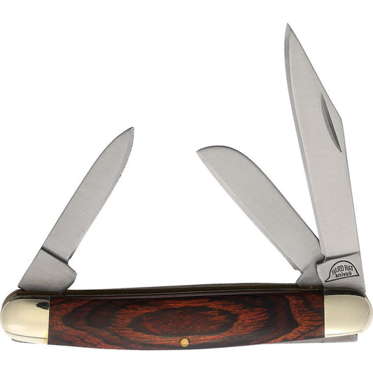 Hard Hat 860CB Stockman Knife Cocobolo Handles