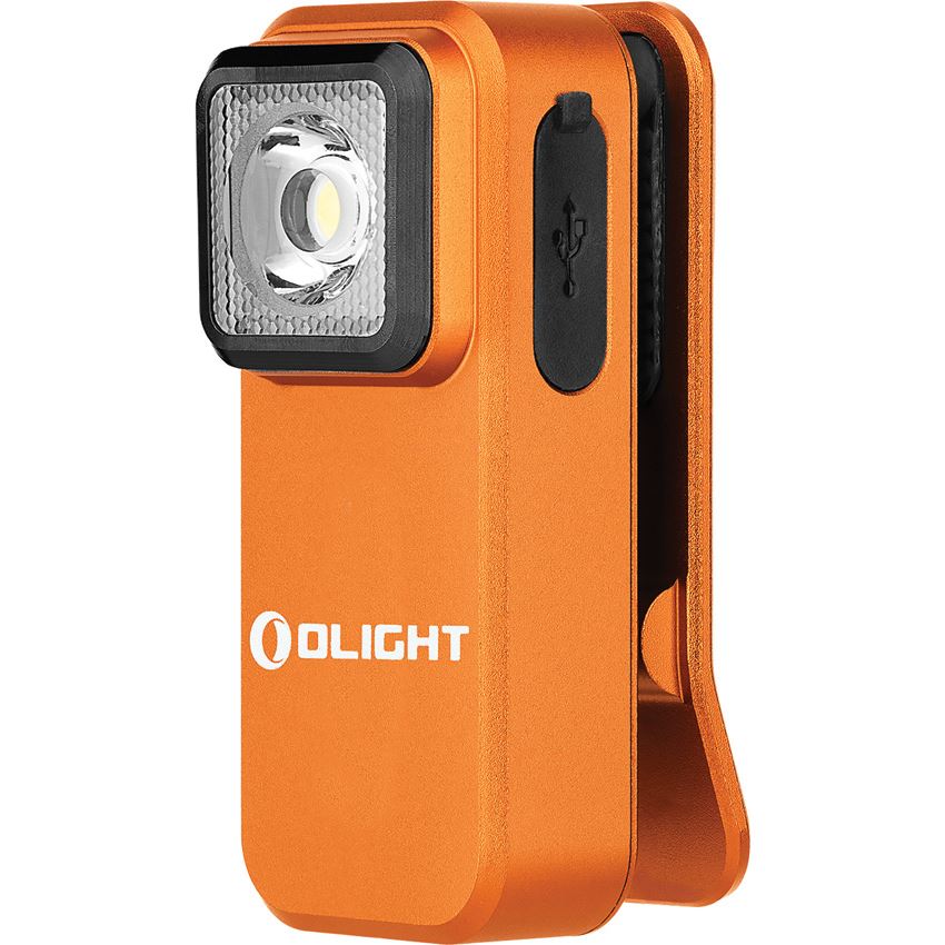 Olight OCLIPOG Oclip Clip Light Orange