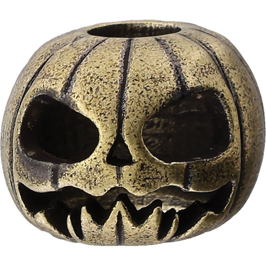 Coeburn 3007 Pumpkin Skull Brass Bead