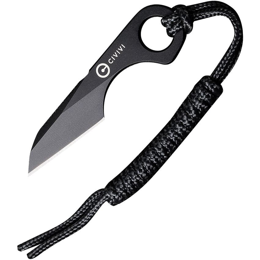 Civivi 230041 Gramis Black Stonewash Neck Knife