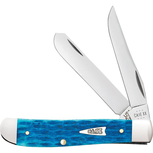 Case XX 50641 Mini Trapper Knife Sky Blue Handles