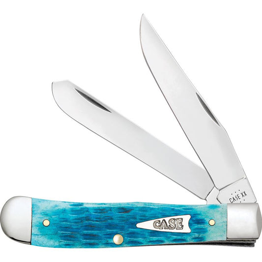 Case XX 50640 Trapper Knife Sky Blue Handles