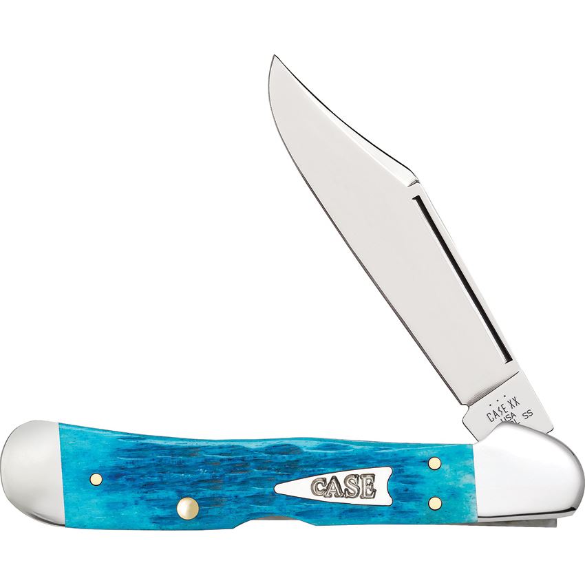 Case XX 50646 Copperlock Knife Sky Blue Handles