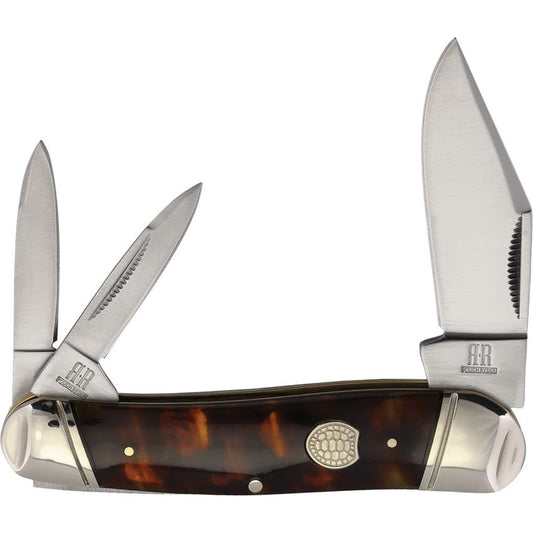 Rough Rider 2578 Whittler Knife Imitation Tortoise Handles